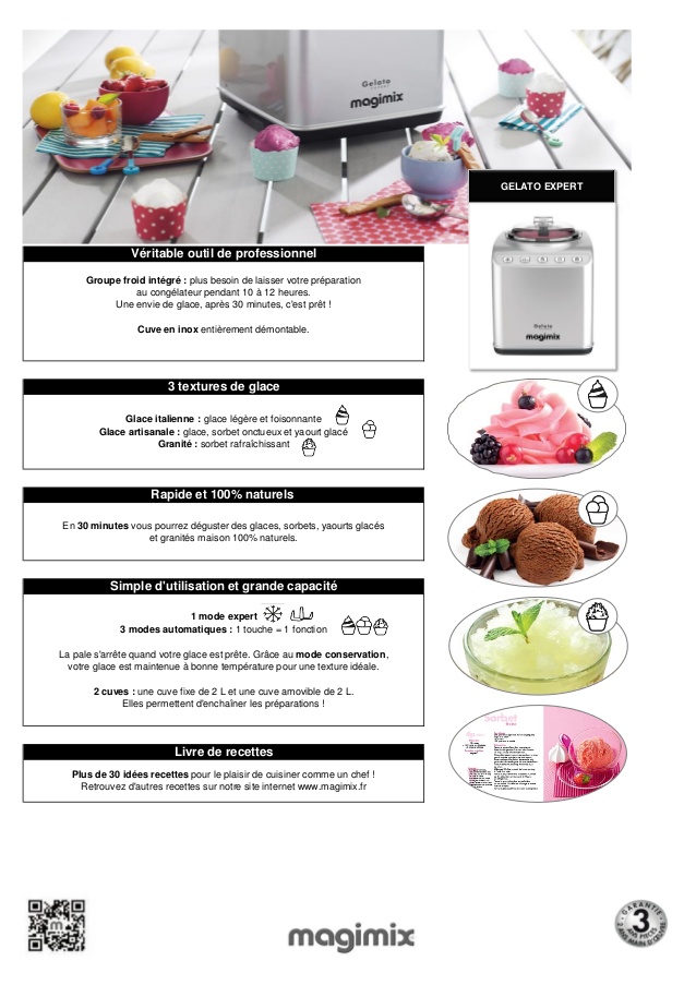 presentation magimix gelato